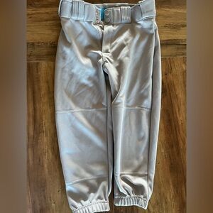 Boys Light Gray Athletic Pants